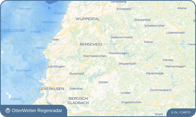 OtterWetter Regenradar-Widget Eipringhausen