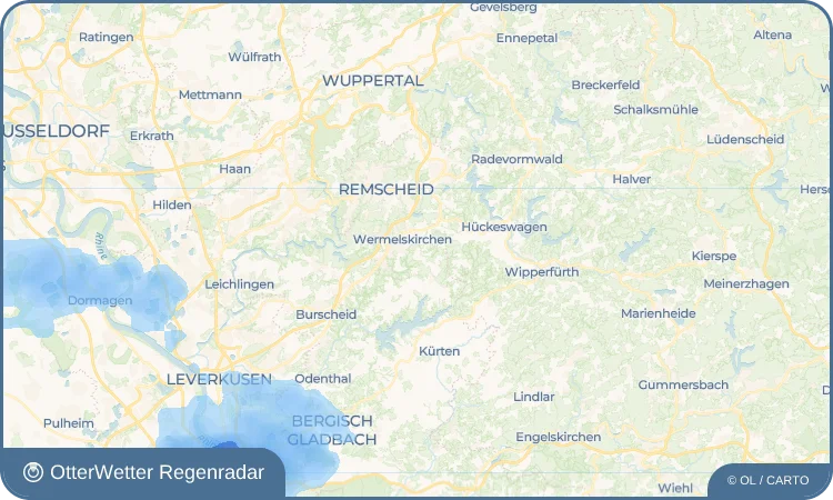 Widget-Vorschau für Eipringhausen Wetter-Widget-Vorschau mit Vorhersagedaten für Eipringhausen