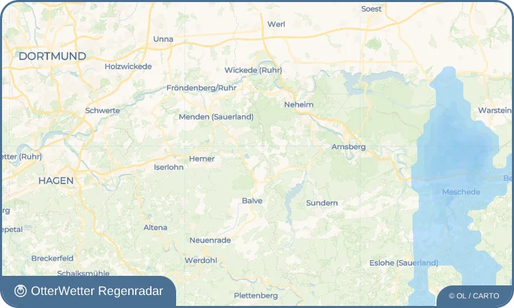 Widget-Vorschau für Eisborn Wetter-Widget-Vorschau mit Vorhersagedaten für Eisborn