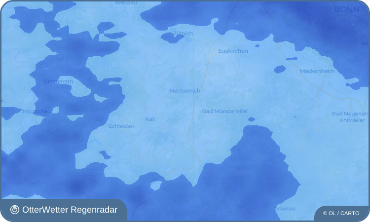 OtterWetter Regenradar-Widget Eiserfey