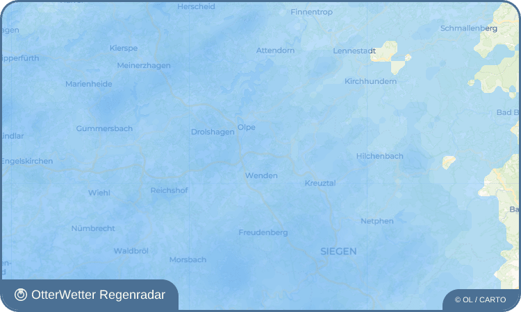 OtterWetter Regenradar-Widget Elben