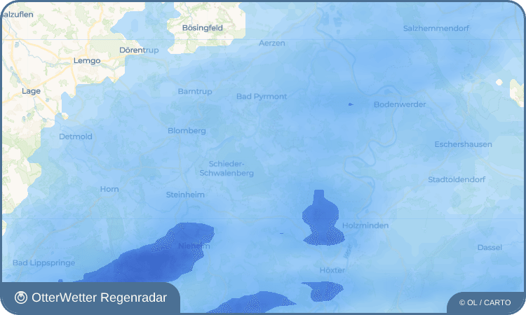 OtterWetter Regenradar-Widget Elbrinxen