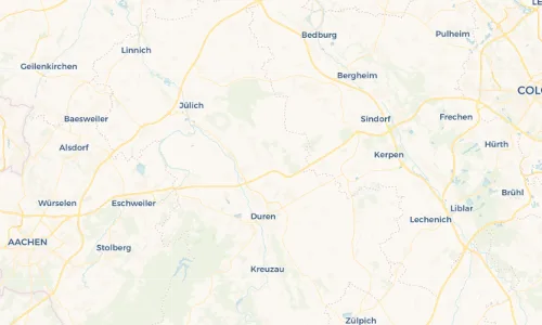 Regenradar Vorschaubild - Aktuelle Niederschläge in Ellen und Umgebung