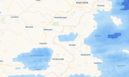 Regenradar Vorschaubild - Aktuelle Niederschläge in Ellewick und Umgebung