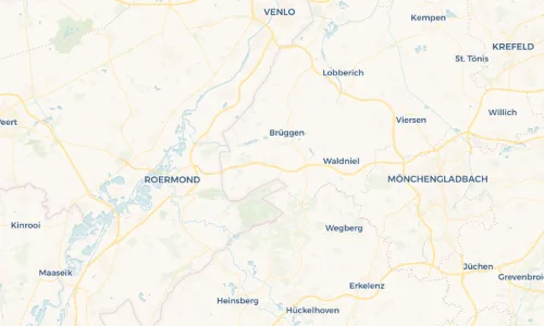 Regenradar-Vorschau: aktuelle Niederschläge in Elmpt und Umgebung