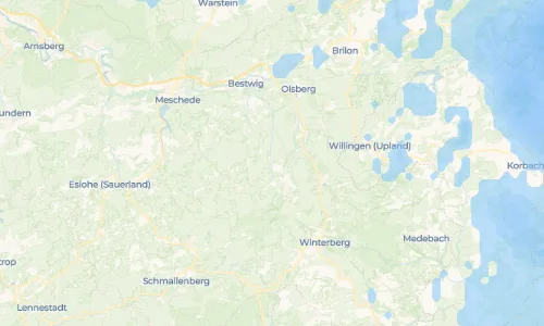 Regenradar Vorschaubild - Aktuelle Niederschläge in Elpe und Umgebung