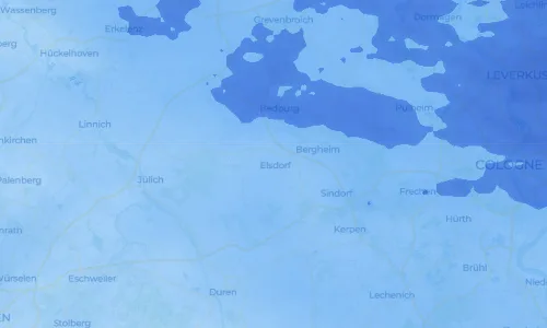 Regenradar Elsdorf: aktuelle Niederschläge in Elsdorf und Umgebung, Stand 24. Oktober 2026 um 4:10 Uhr
