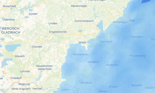Regenradar Vorschaubild - Aktuelle Niederschläge in Elsenroth und Umgebung