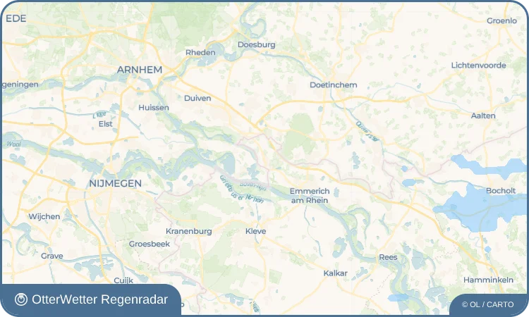 Widget-Vorschau für Elten Wetter-Widget-Vorschau mit Vorhersagedaten für Elten