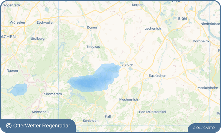 OtterWetter Regenradar-Widget Embken