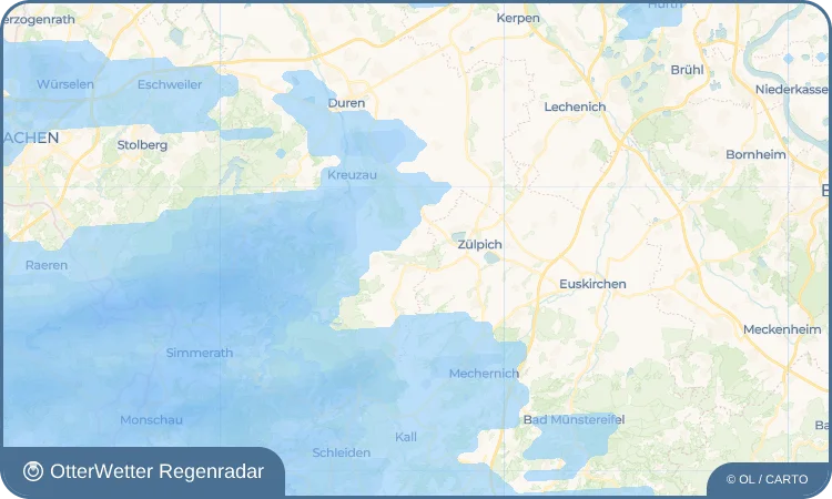 Widget-Vorschau für Embken Wetter-Widget-Vorschau mit Vorhersagedaten für Embken