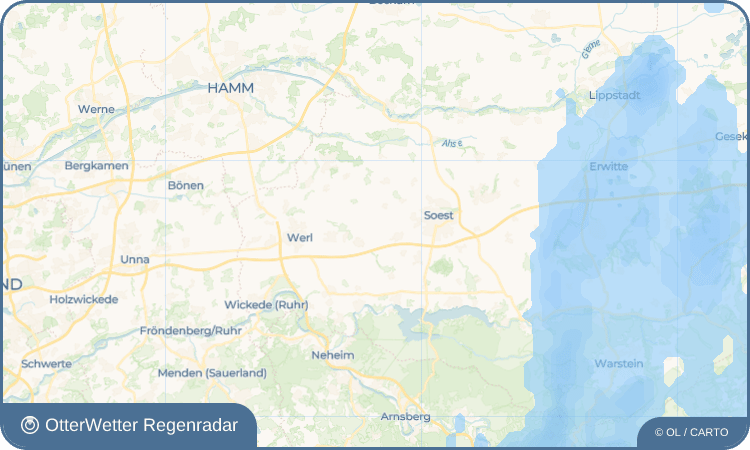 OtterWetter Regenradar-Widget Enkesen