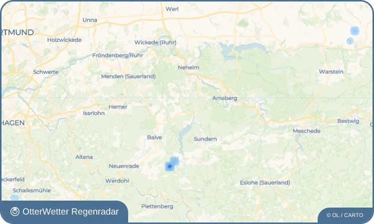 Widget-Vorschau für Enkhausen Wetter-Widget-Vorschau mit Vorhersagedaten für Enkhausen