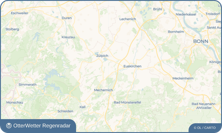 OtterWetter Regenradar-Widget Enzen