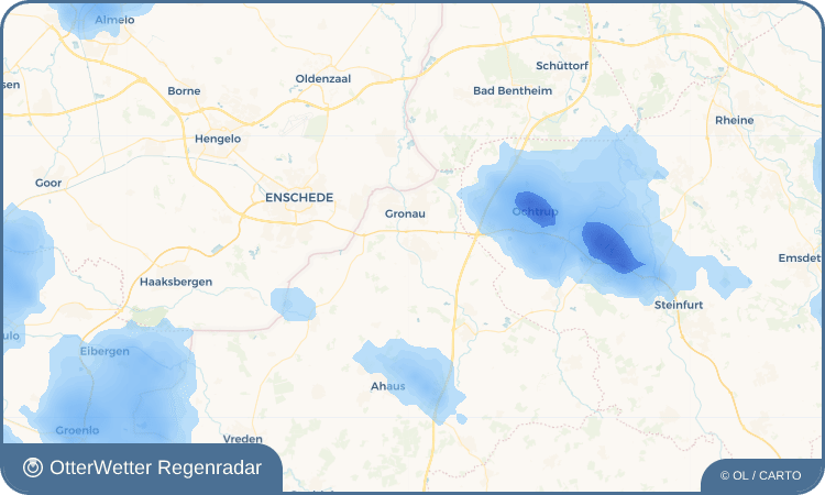 OtterWetter Regenradar-Widget Epe