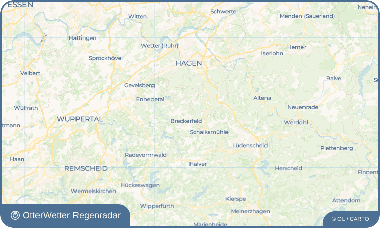 OtterWetter Regenradar-Widget Epscheid