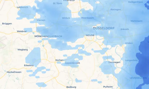 Regenradar Vorschaubild - Aktuelle Niederschläge in Epsendorf und Umgebung