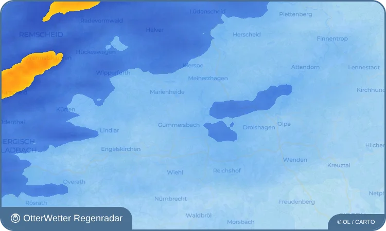 Widget-Vorschau für Erlenhagen Wetter-Widget-Vorschau mit Vorhersagedaten für Erlenhagen