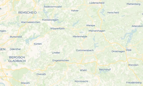 Regenradar Erlinghagen: aktuelle Niederschläge in Erlinghagen und Umgebung, Stand 19. Oktober 2026 um 18:55 Uhr