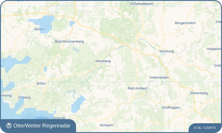 Widget-Vorschau für Erlinghausen Wetter-Widget-Vorschau mit Vorhersagedaten für Erlinghausen