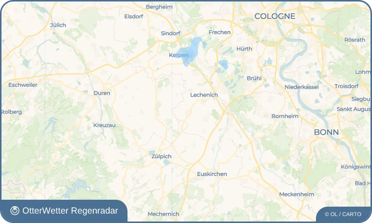 Wetter-Widget-Vorschau mit Vorhersagedaten für Erp