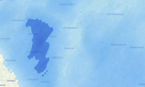 Regenradar Vorschaubild - Aktuelle Niederschläge in Eschenbach und Umgebung