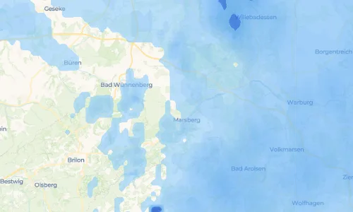 Regenradar Vorschaubild - Aktuelle Niederschläge in Essentho und Umgebung