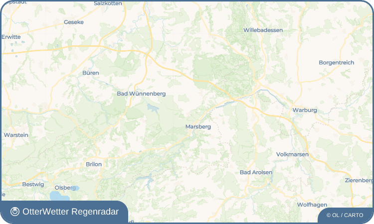 OtterWetter Regenradar-Widget Essentho