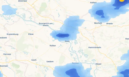Regenradar Vorschaubild - Aktuelle Niederschläge in Esserden und Umgebung