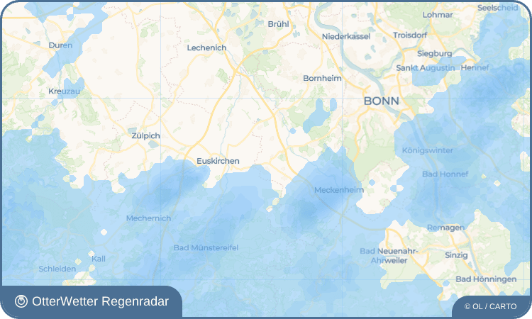 Widget-Vorschau für Essig Wetter-Widget-Vorschau mit Vorhersagedaten für Essig