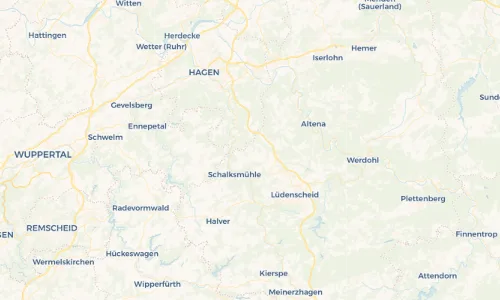 Regenradar Vorschaubild - Aktuelle Niederschläge in Everinghausen und Umgebung