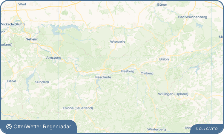 OtterWetter Regenradar-Widget Eversberg