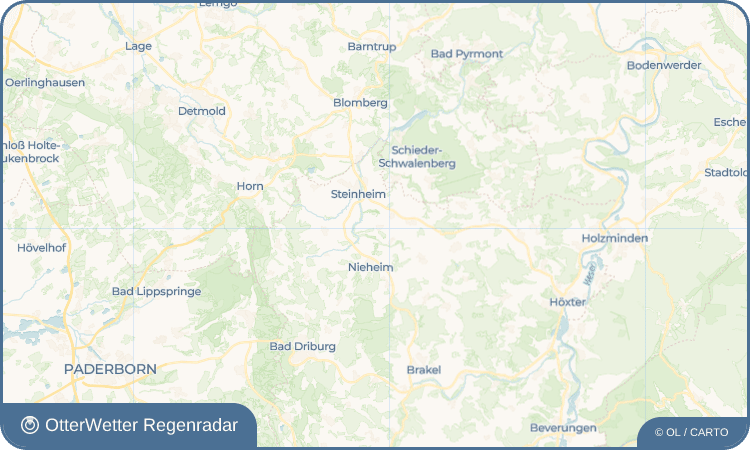 OtterWetter Regenradar-Widget Eversen