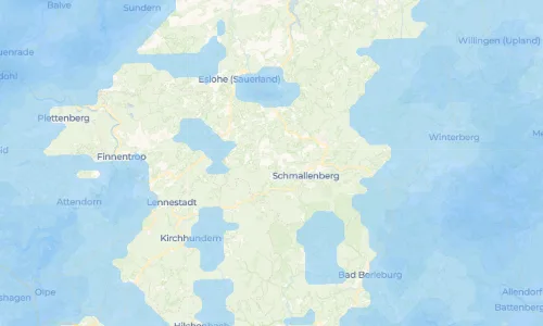 Regenradar Vorschaubild - Aktuelle Niederschläge in Felbecke und Umgebung