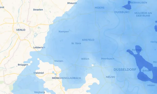 Regenradar Vorschaubild - Aktuelle Niederschläge in Feldburg und Umgebung