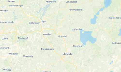 Regenradar Vorschaubild - Aktuelle Niederschläge in Fellinghausen und Umgebung