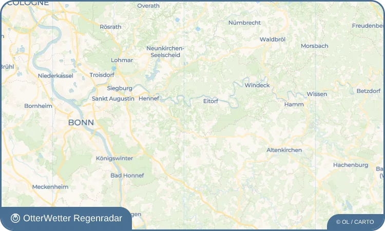 Wetter-Widget-Vorschau mit Vorhersagedaten für Fernegierscheid