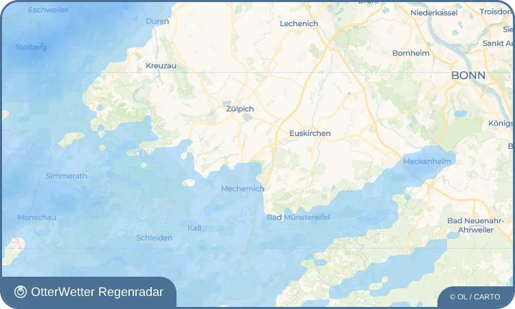 Wetter-Widget-Vorschau mit Vorhersagedaten für Firmenich