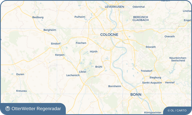 Wetter-Widget-Vorschau mit Vorhersagedaten für Fischenich