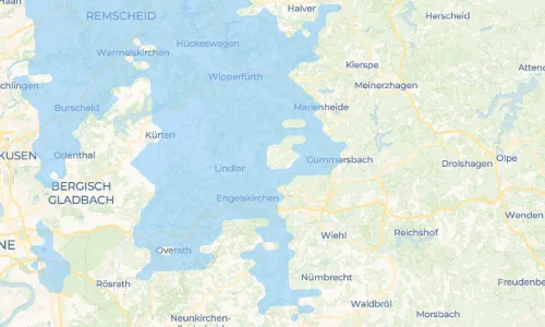 Regenradar Vorschaubild - Aktuelle Niederschläge in Flaberg und Umgebung