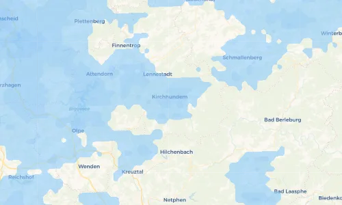 Regenradar Vorschaubild - Aktuelle Niederschläge in Flape und Umgebung