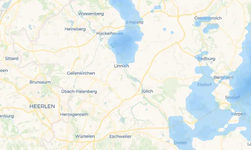 Regenradar Vorschaubild - Aktuelle Niederschläge in Floßdorf und Umgebung