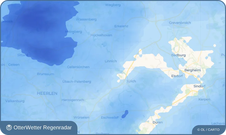 Widget-Vorschau für Floßdorf Wetter-Widget-Vorschau mit Vorhersagedaten für Floßdorf
