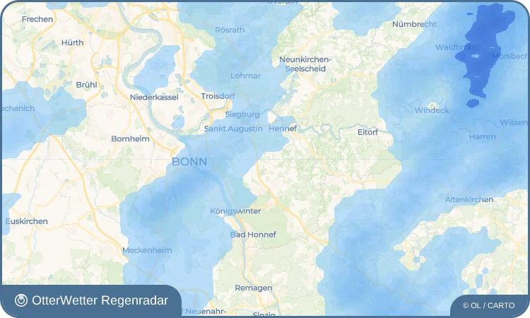 Widget-Vorschau für Freckwinkel Wetter-Widget-Vorschau mit Vorhersagedaten für Freckwinkel