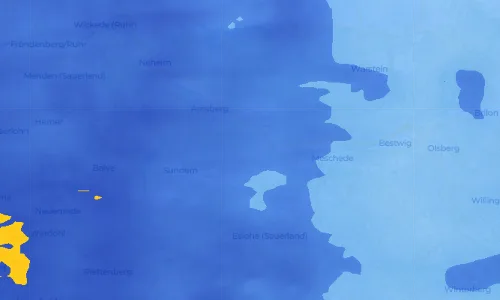 Regenradar Frenkhausen: aktuelle Niederschläge in Frenkhausen und Umgebung, Stand 22. Oktober 2026 um 22:15 Uhr