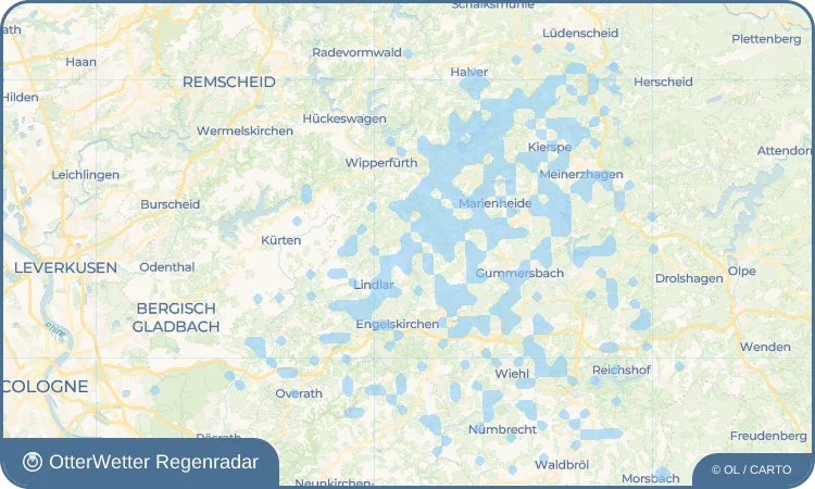 Widget-Vorschau für Frielingsdorf Wetter-Widget-Vorschau mit Vorhersagedaten für Frielingsdorf