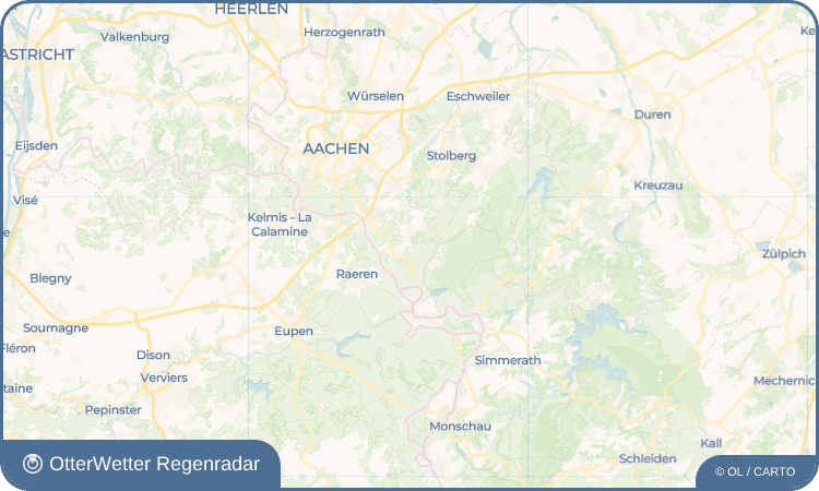 OtterWetter Regenradar-Widget Friesenrath