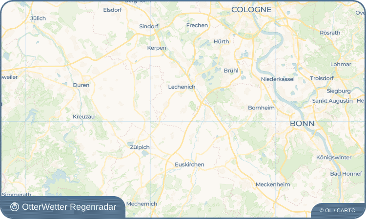 OtterWetter Regenradar-Widget Friesheim