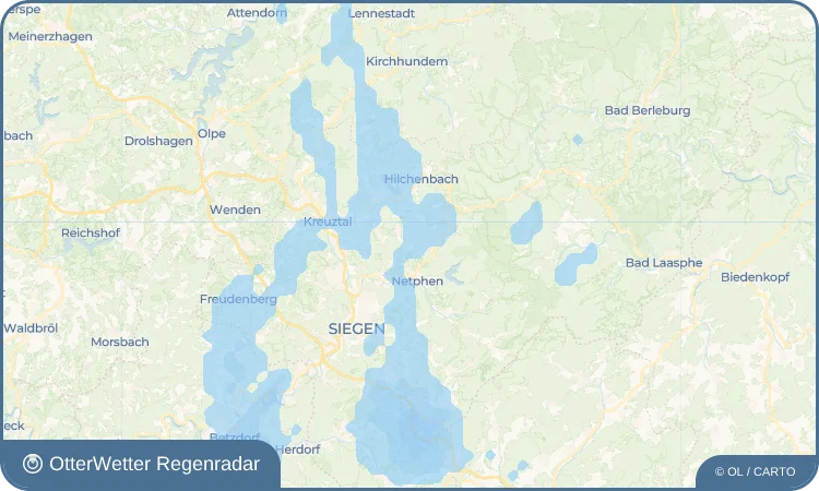 Wetter-Widget-Vorschau mit Vorhersagedaten für Frohnhausen