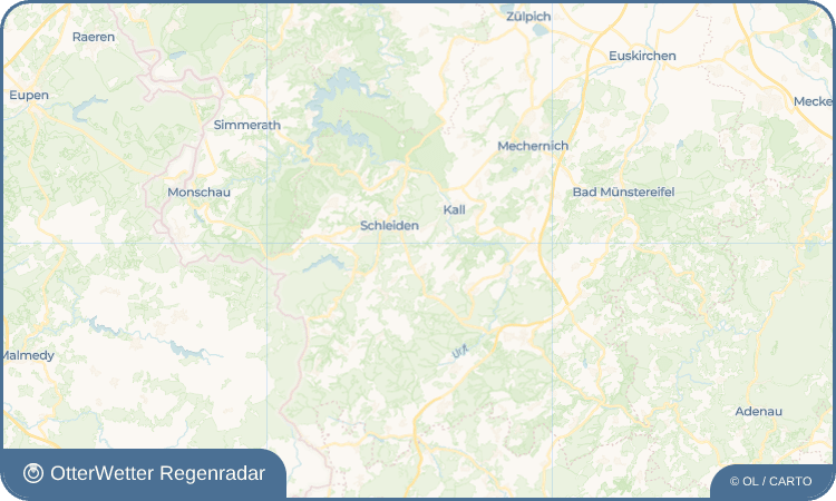 Wetter-Widget-Vorschau mit Vorhersagedaten für Frohnrath